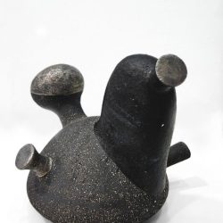 Constructing Demeanor 025<br> 22x18x18cm<br> High Fired Ceramics<br> 2022